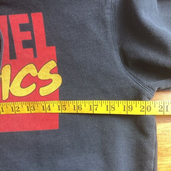 Tailgate Marvel Comics Graphic Red Yellow Black Hoodie Unisex Sweatshirt Size S - Picture 7 of 7